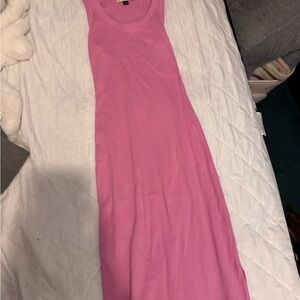 Universal Thread Vibrant Pink Maxi Dress